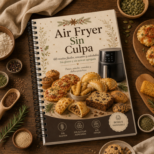 Air Fryer Sin Culpa +60 Recetas